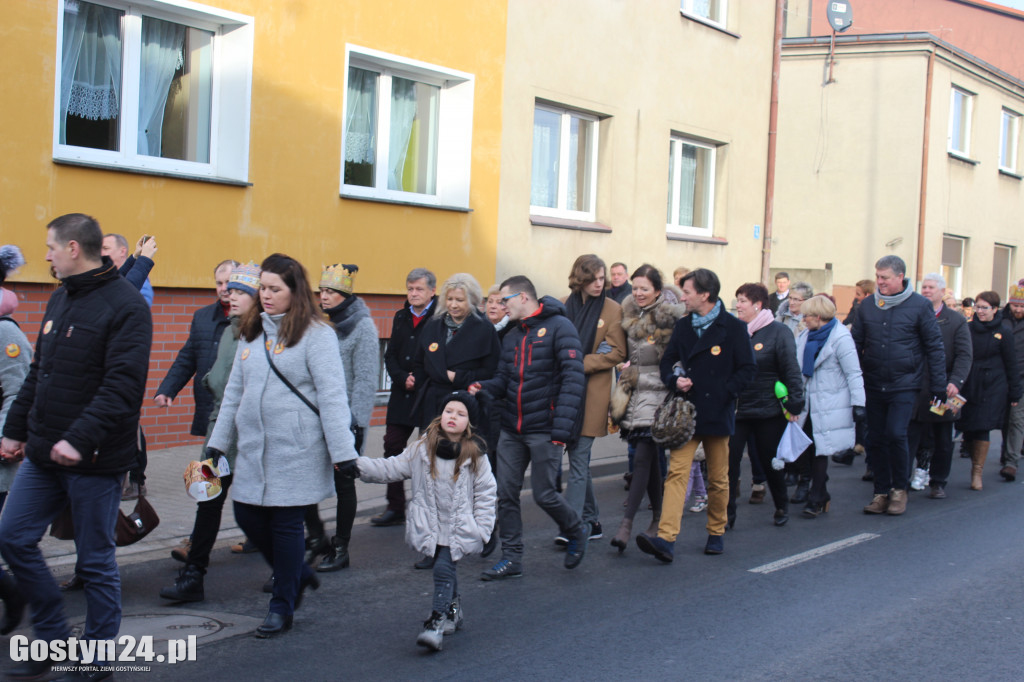 Orszak Trzech Króli przeszedł ulicami Gostynia