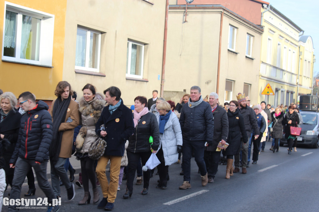 Orszak Trzech Króli przeszedł ulicami Gostynia