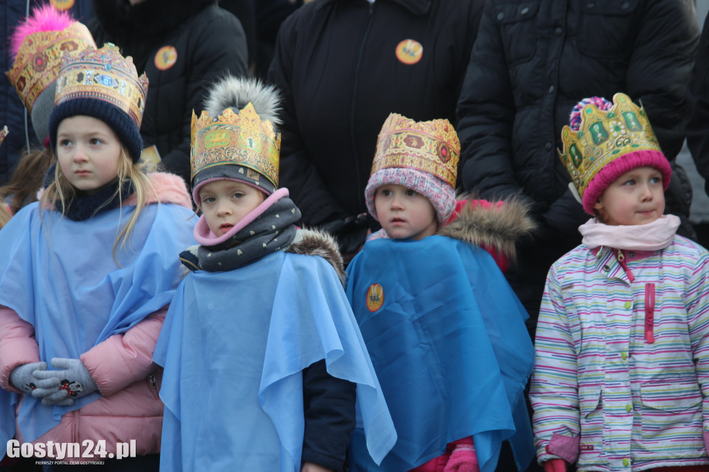 Orszak Trzech Króli przeszedł ulicami Gostynia