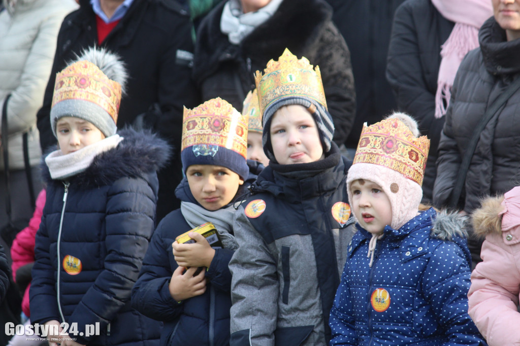 Orszak Trzech Króli przeszedł ulicami Gostynia