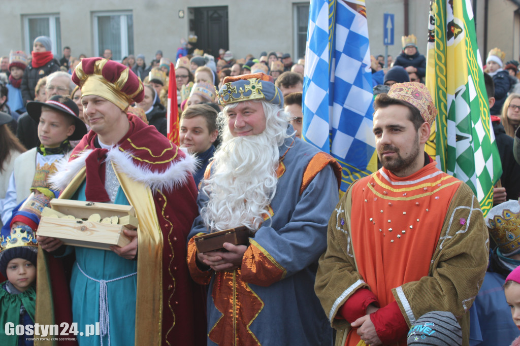 Orszak Trzech Króli przeszedł ulicami Gostynia