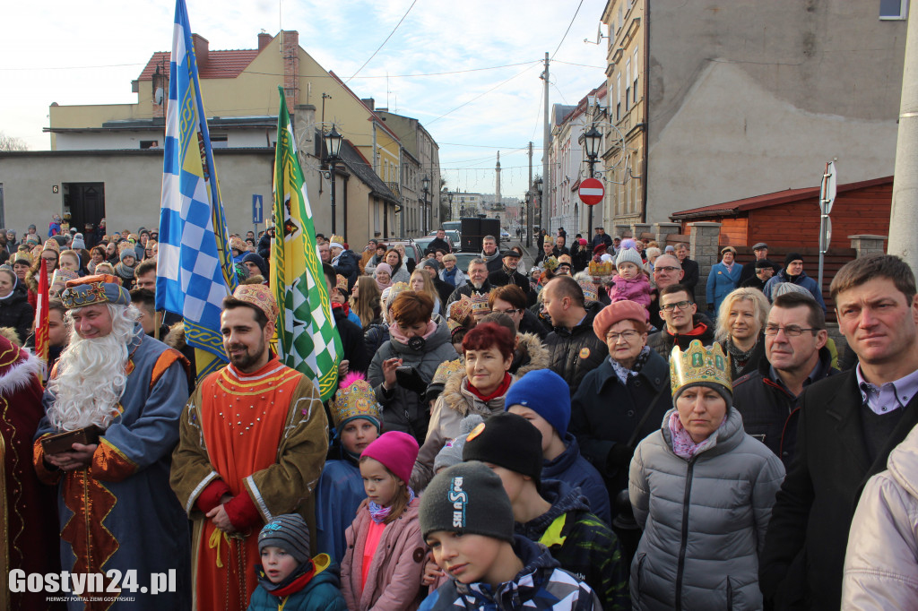 Orszak Trzech Króli przeszedł ulicami Gostynia