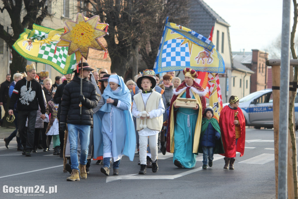 Orszak Trzech Króli przeszedł ulicami Gostynia