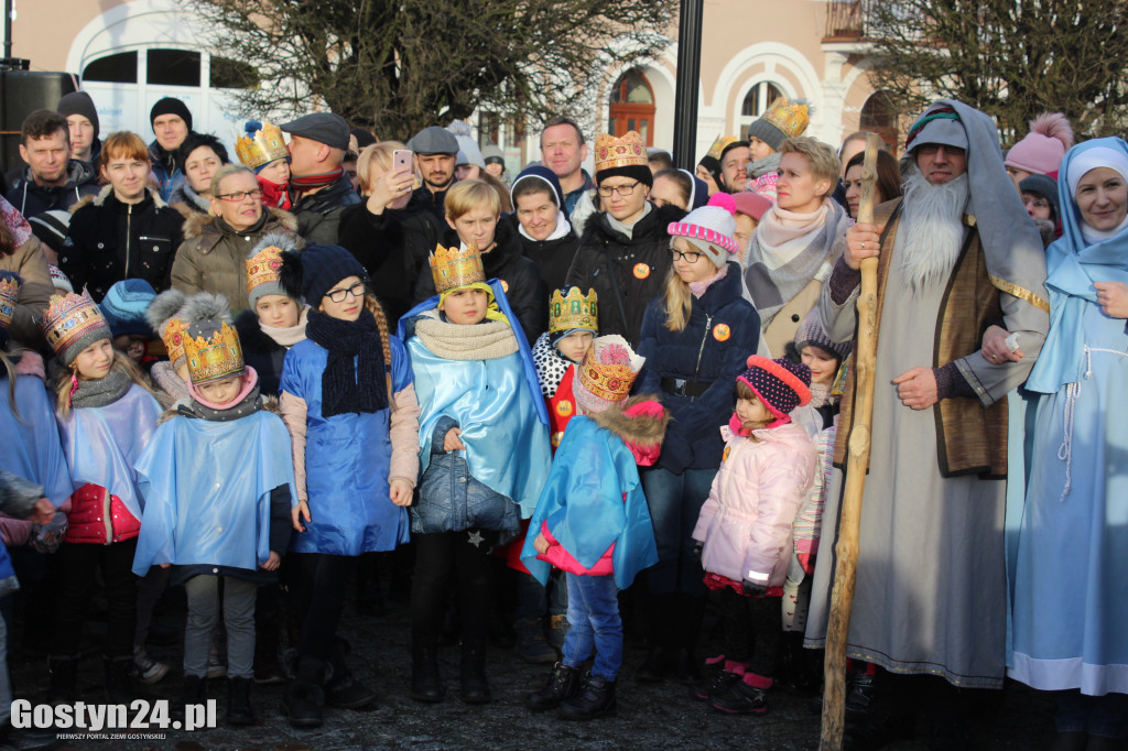 Orszak Trzech Króli przeszedł ulicami Gostynia