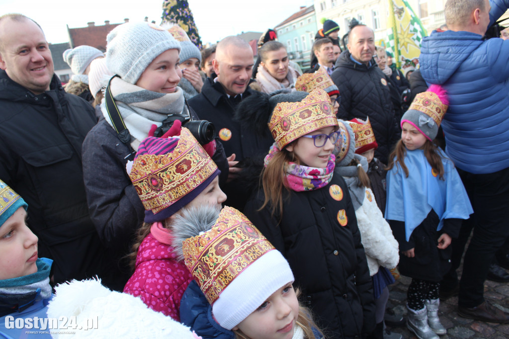 Orszak Trzech Króli przeszedł ulicami Gostynia