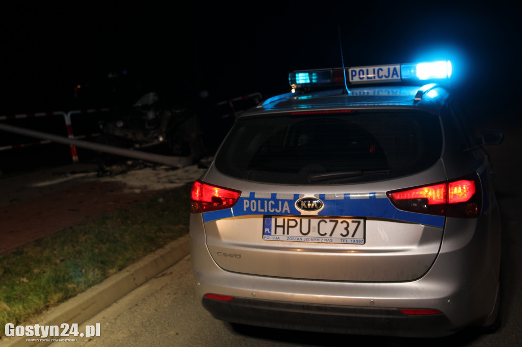 Zdarzenie drogowe na al. Kasyna Gostyńskiego