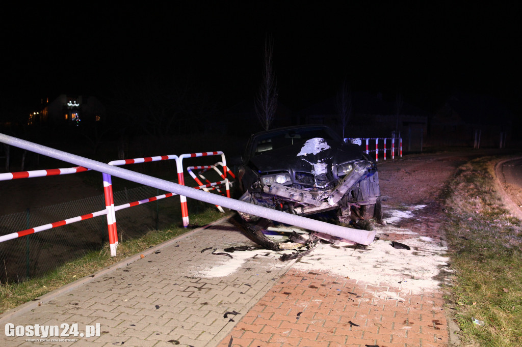 Zdarzenie drogowe na al. Kasyna Gostyńskiego