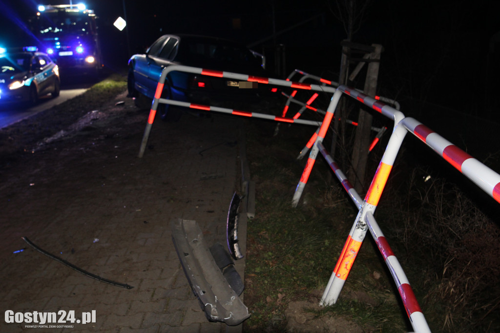 Zdarzenie drogowe na al. Kasyna Gostyńskiego