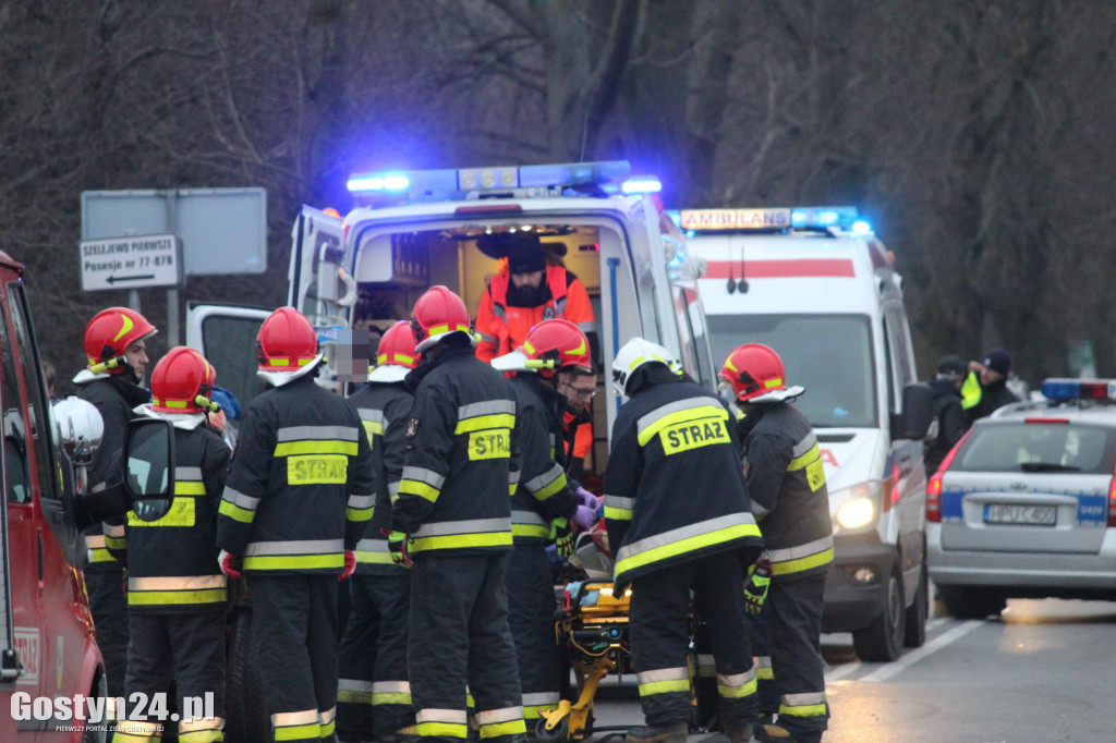 Zdarzenie drogowe w Szelejewie Drugim