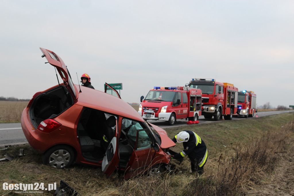 Zdarzenie drogowe w Szelejewie Drugim