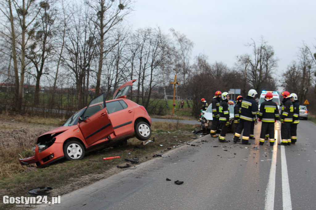 Zdarzenie drogowe w Szelejewie Drugim