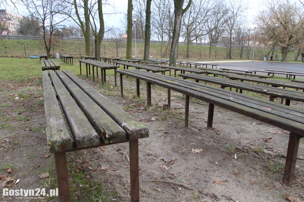 Park przy ul. Strzeleckiej w Gostyniu