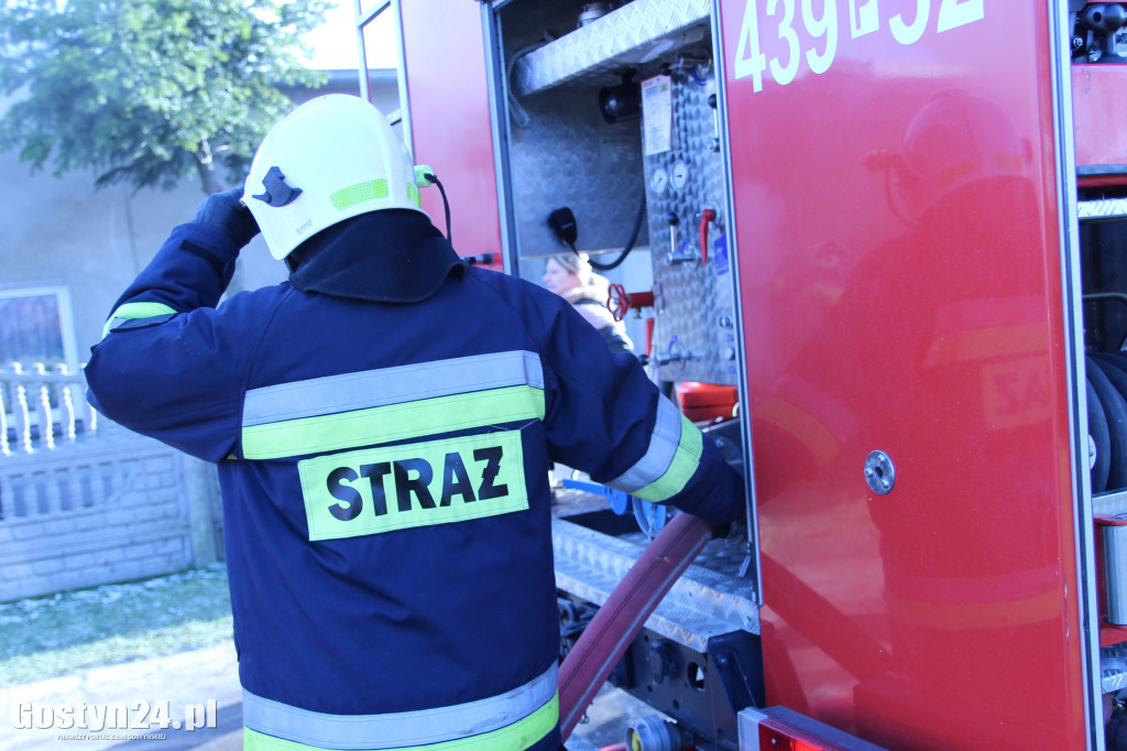 Pożar budynku mieszkalnego w Wygodzie