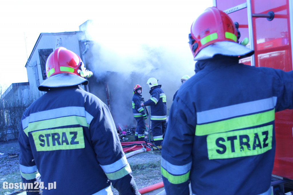 Pożar budynku mieszkalnego w Wygodzie