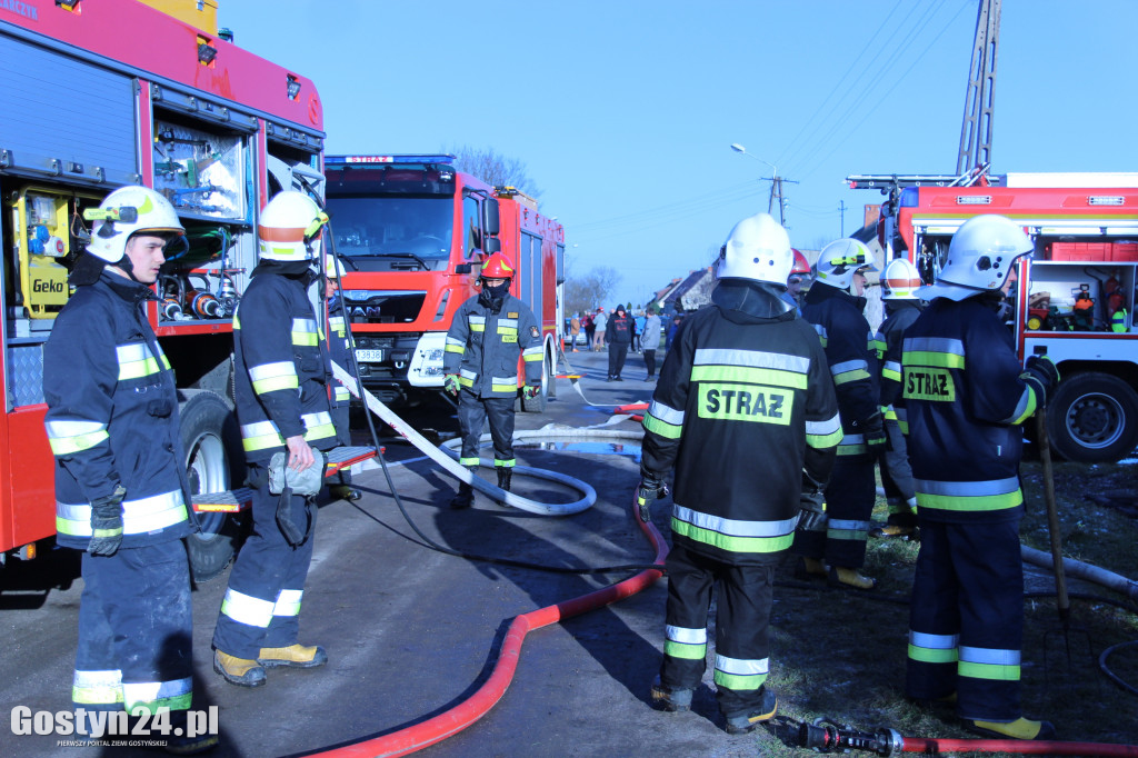 Pożar budynku mieszkalnego w Wygodzie