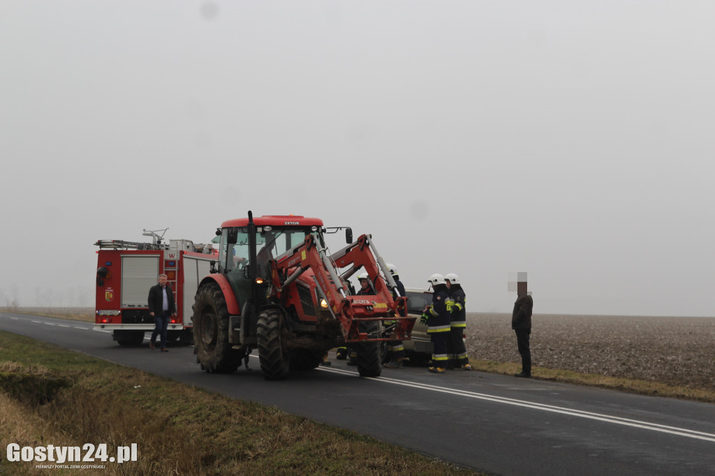 Zdarzenie drogowe na trasie Wilkonice-Dłoń