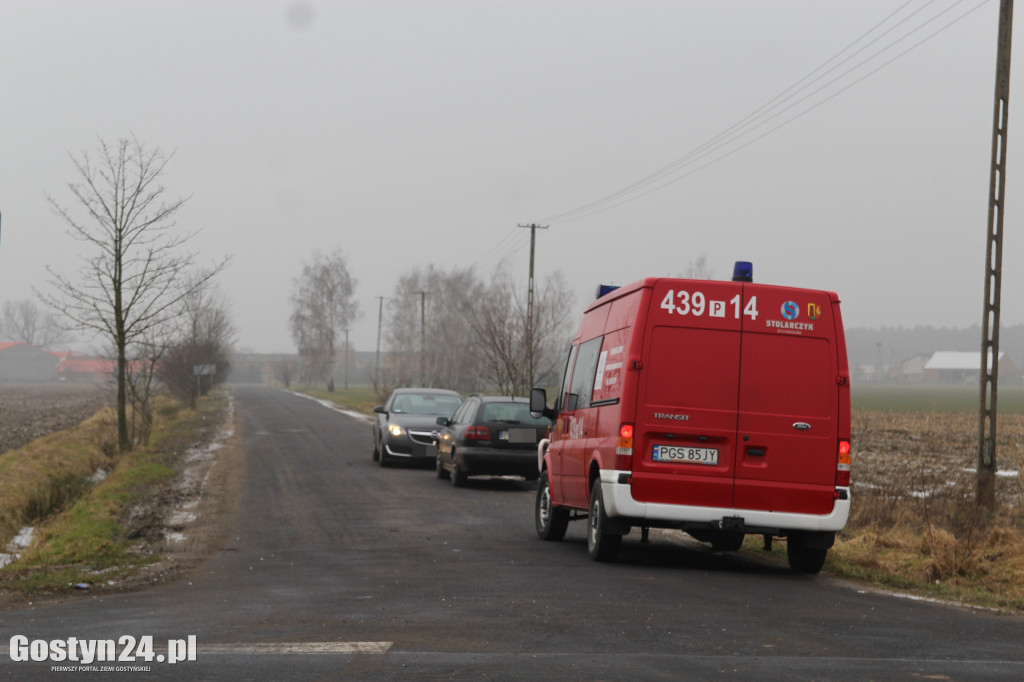 Zdarzenie drogowe na trasie Wilkonice-Dłoń