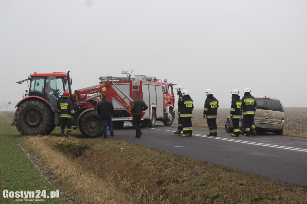 Zdarzenie drogowe na trasie Wilkonice-Dłoń