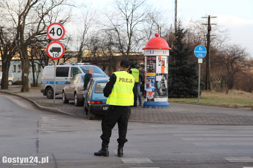 Wypadek na skrzyżownaiu ulic - Lipowej i Fabrycznej