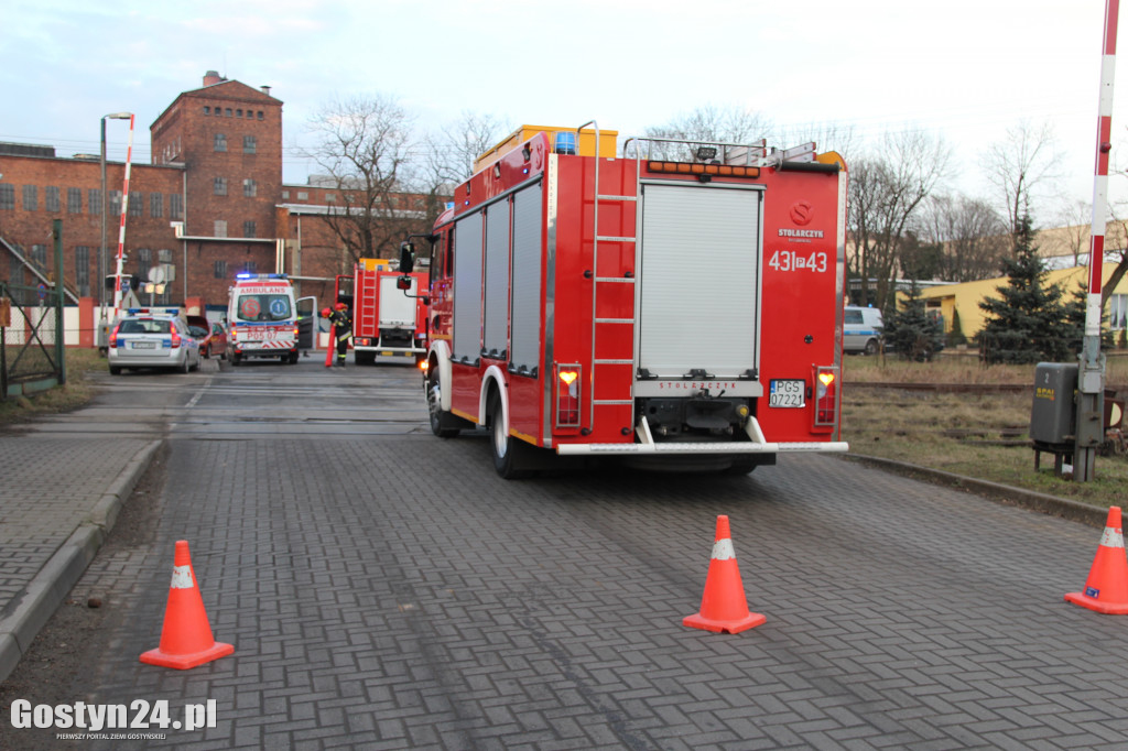 Wypadek na skrzyżownaiu ulic - Lipowej i Fabrycznej