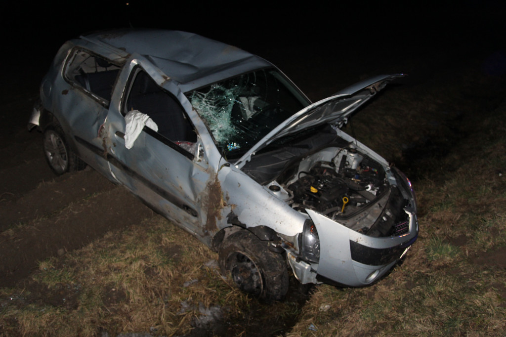 Zdarzenie drogowe na trasie Lipie-Szelejewo Drugie