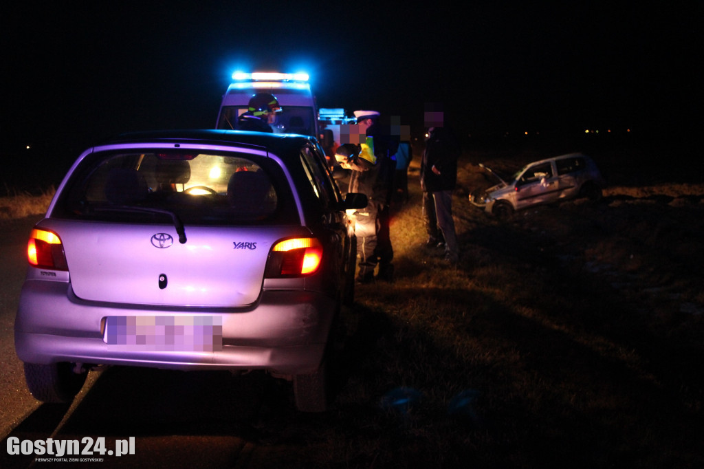 Zdarzenie drogowe na trasie Lipie-Szelejewo Drugie