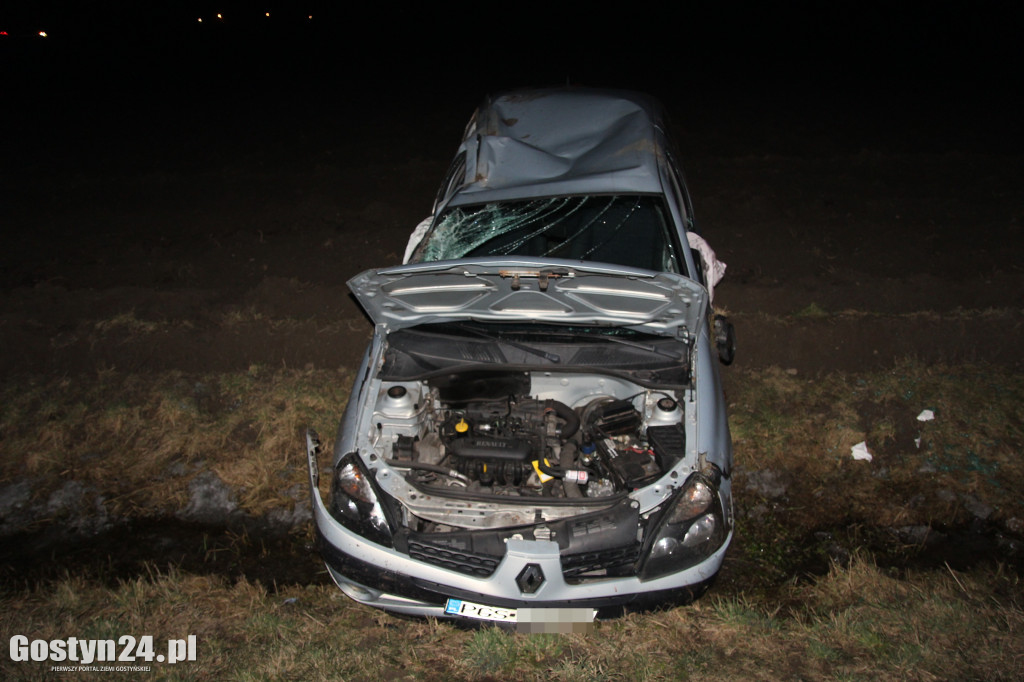 Zdarzenie drogowe na trasie Lipie-Szelejewo Drugie