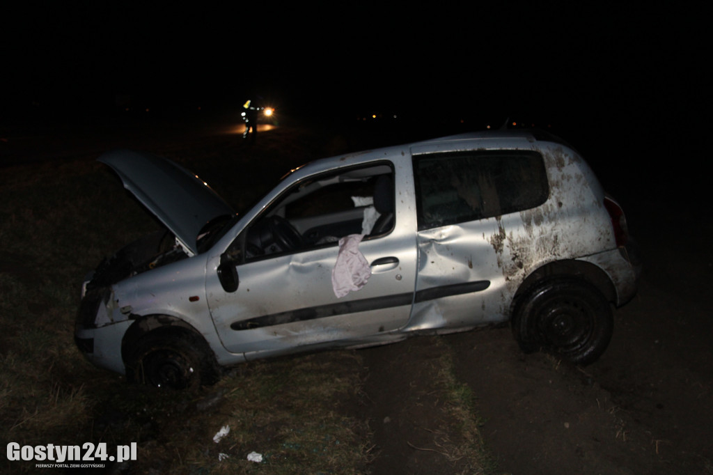 Zdarzenie drogowe na trasie Lipie-Szelejewo Drugie