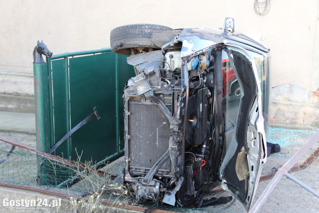 Wypadek na drodze wojewódzkiej 434 w Kunowie