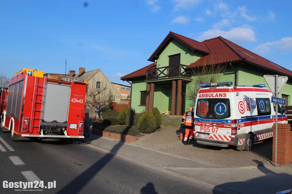 Wypadek na drodze wojewódzkiej 434 w Kunowie