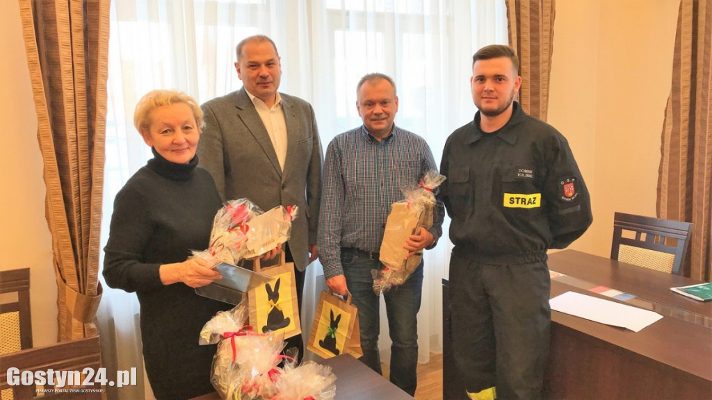 Młodzież zapobiega pożarom w Borku Wlkp.