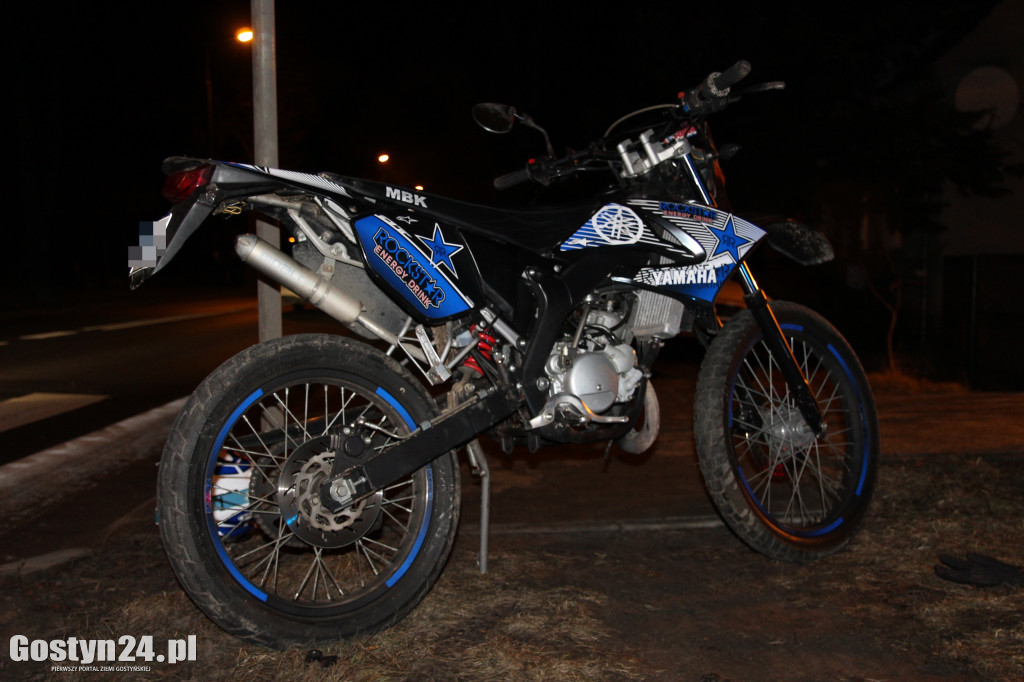 Zderzenie auta z motorowerem na ul. Wrocławskiej