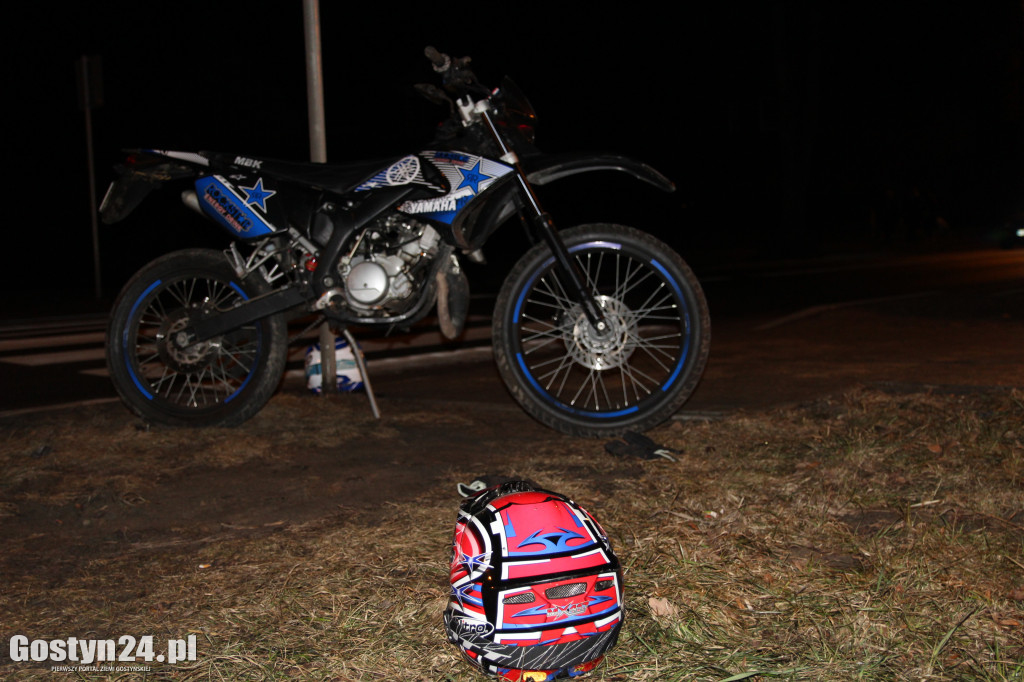 Zderzenie auta z motorowerem na ul. Wrocławskiej