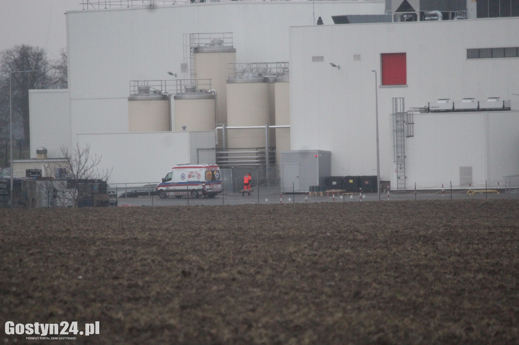 Wypadek w zakładzie produkcyjnym w Pudliszkach