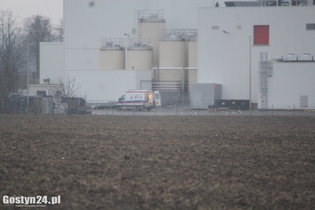 Wypadek w zakładzie produkcyjnym w Pudliszkach