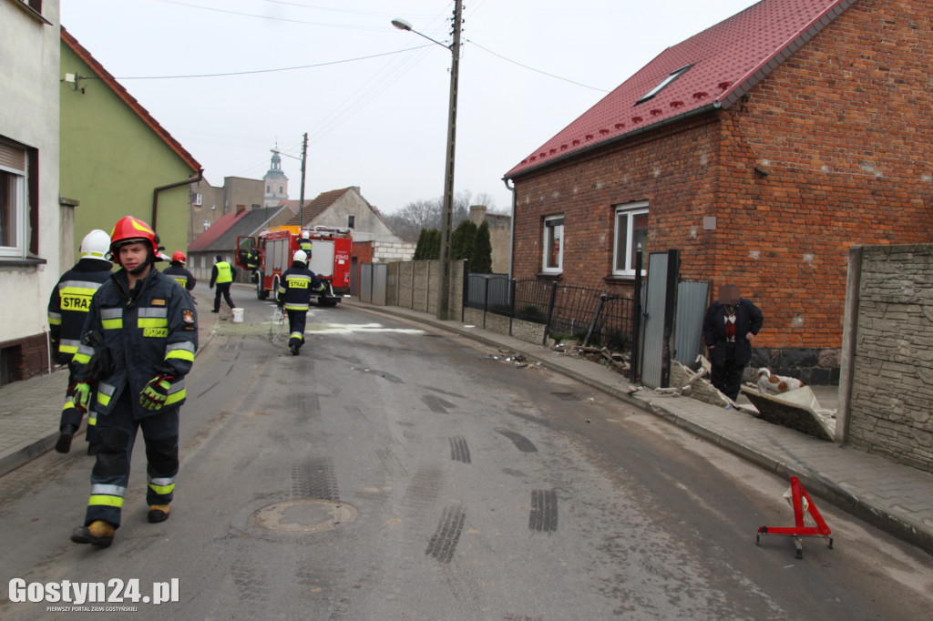 Zdarzenie drogowe na ul. Mickiewicza