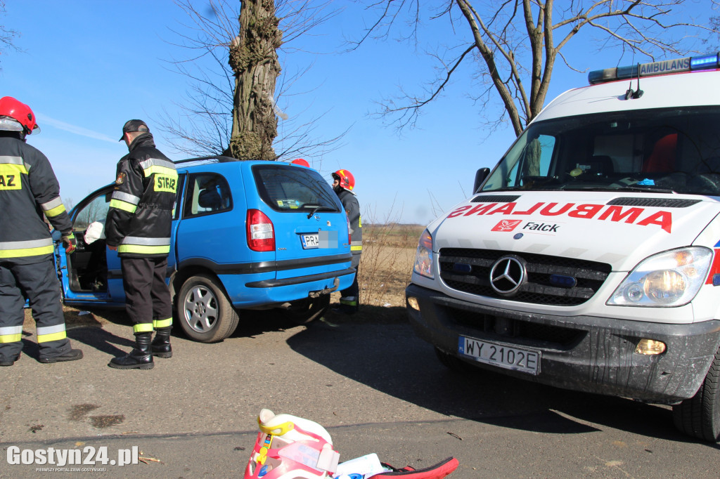 Wypadek na trasie Kunowo-Dalabuszki
