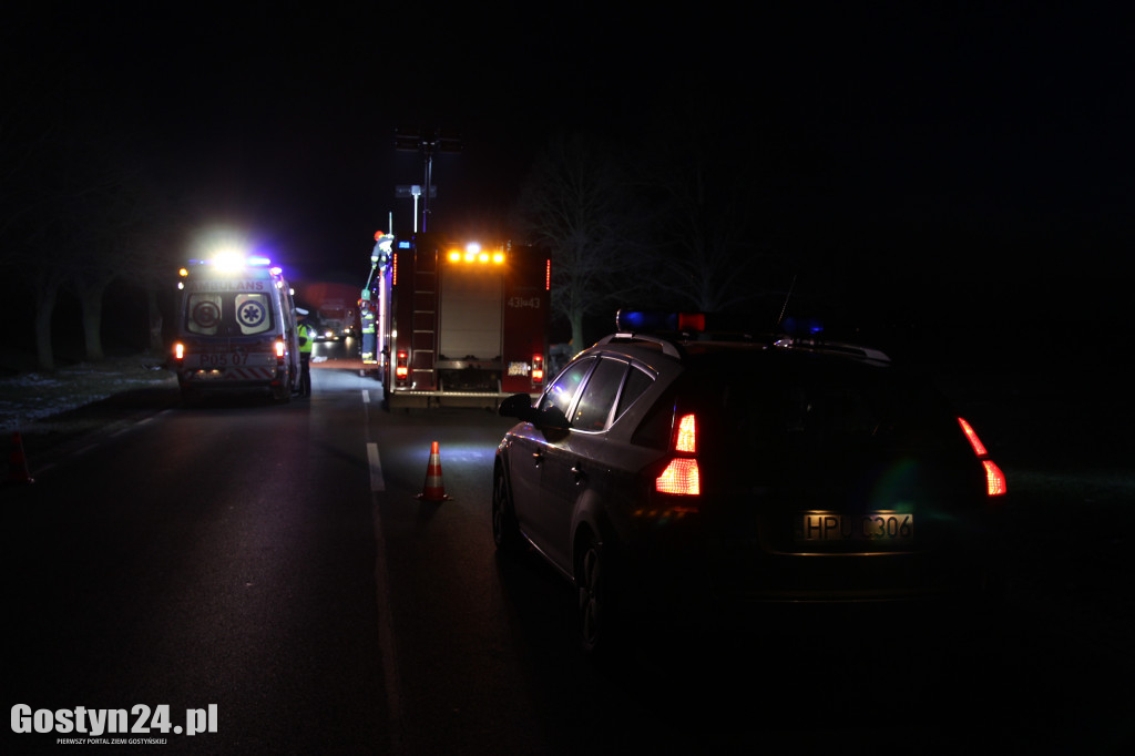 Wypadek na drodze wojewódzkiej 434