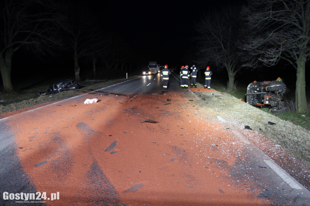 Wypadek na drodze wojewódzkiej 434