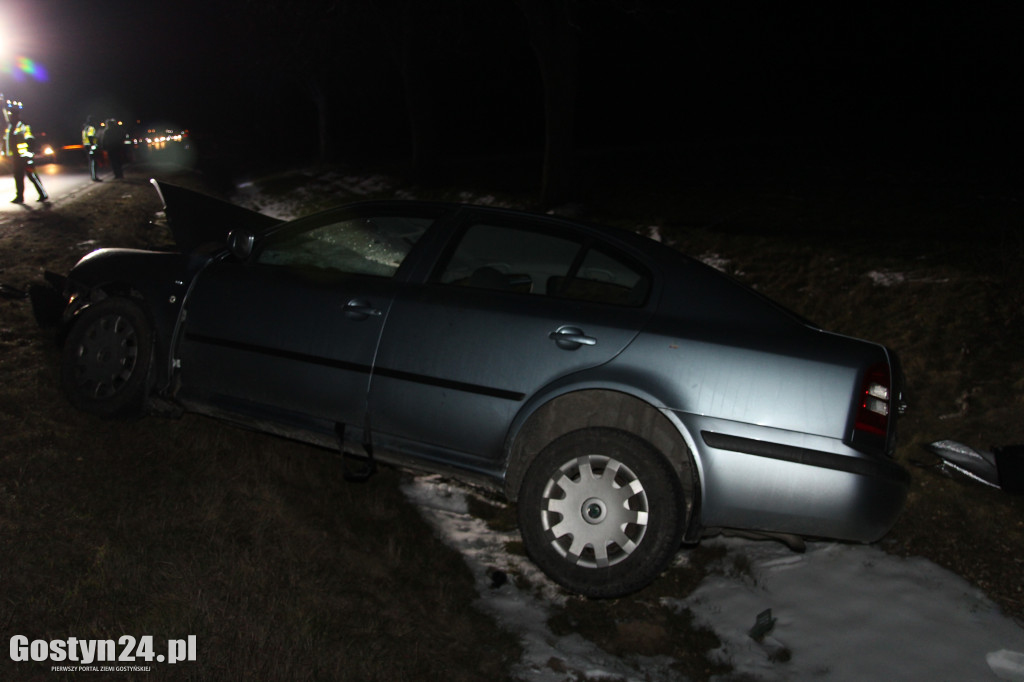 Wypadek na drodze wojewódzkiej 434