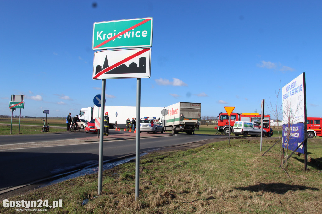 Wypadek na drodze wojewódzkiej 434