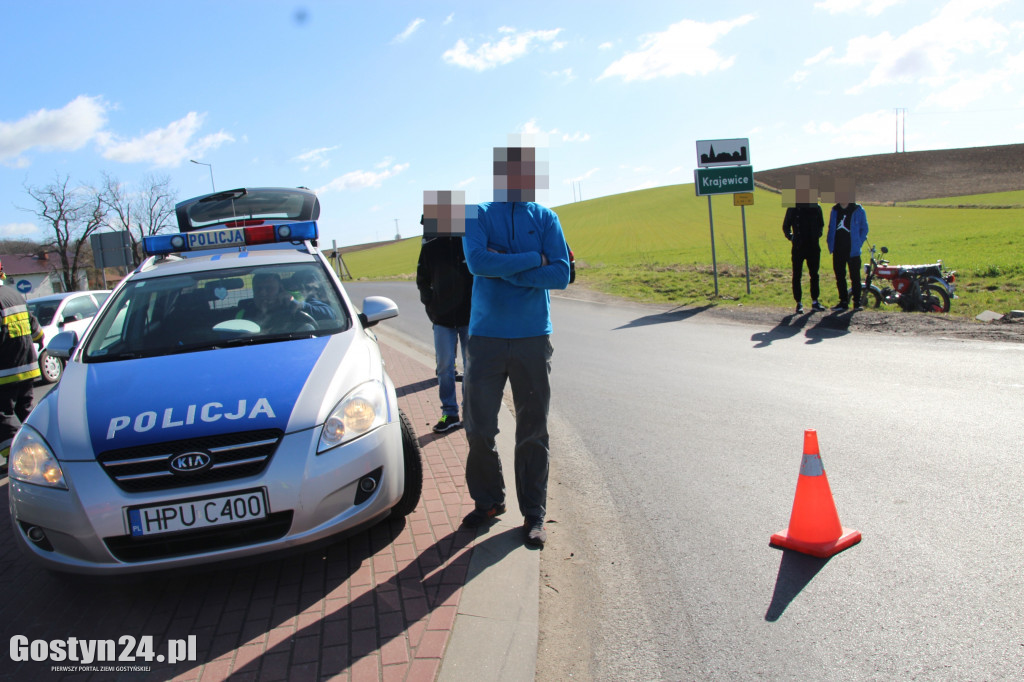Wypadek na drodze wojewódzkiej 434