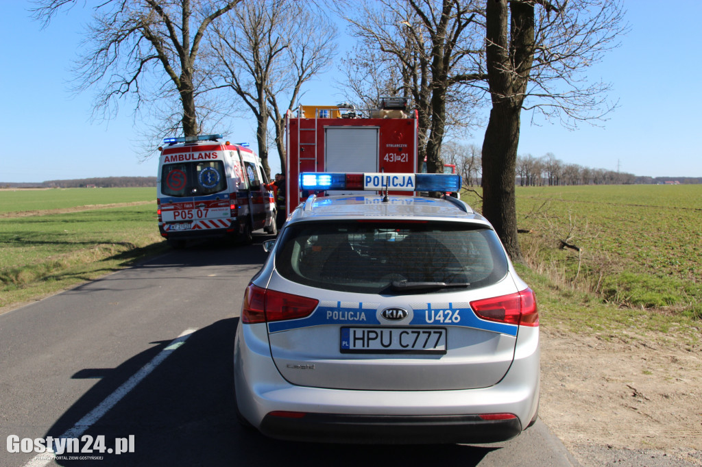 Zdarzenie na trasie pomiędzy Bodzewkiem II a Siedlcem