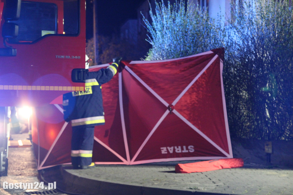 Tragiczny pożar domu, zginęła 60-letnia kobieta