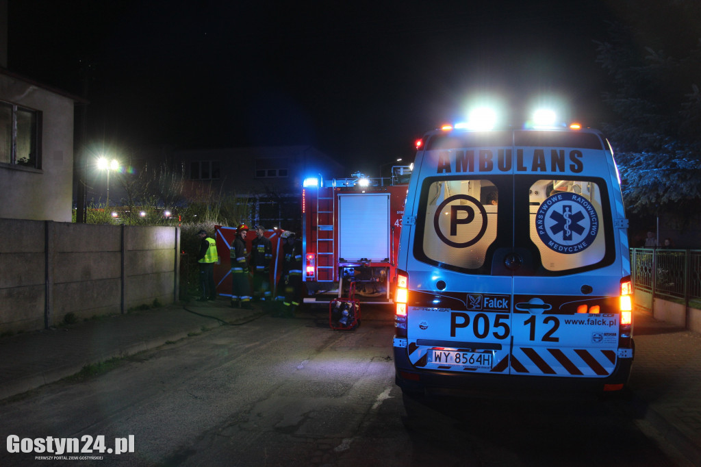 Tragiczny pożar domu, zginęła 60-letnia kobieta