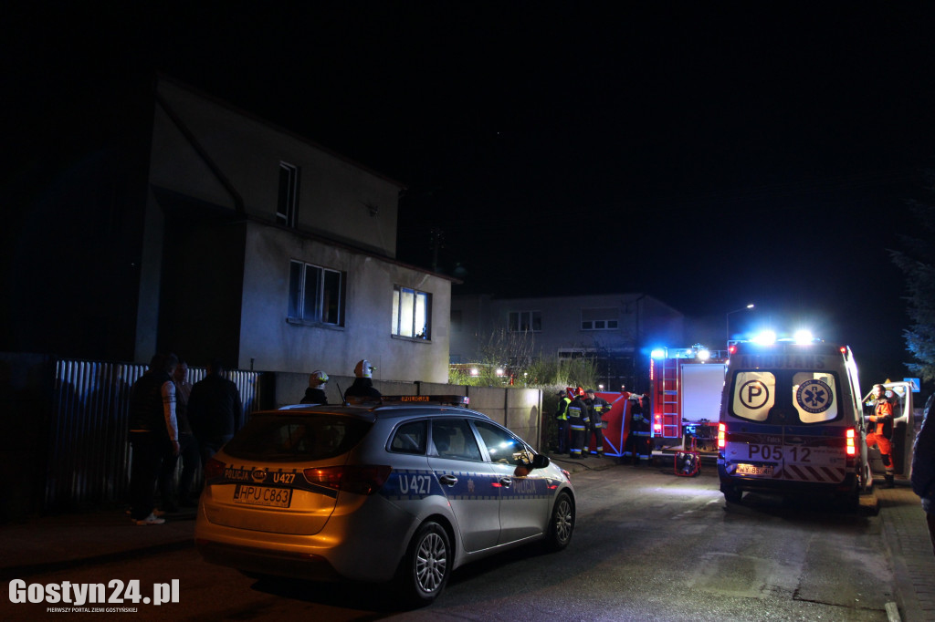 Tragiczny pożar domu, zginęła 60-letnia kobieta