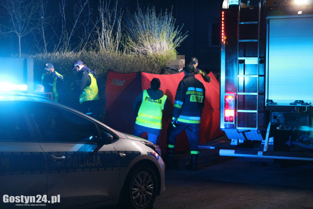 Tragiczny pożar domu, zginęła 60-letnia kobieta
