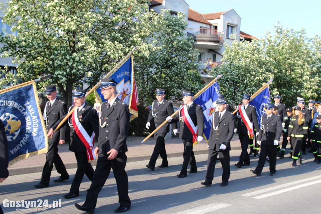 Strażacy przeszli ulicami Gostynia