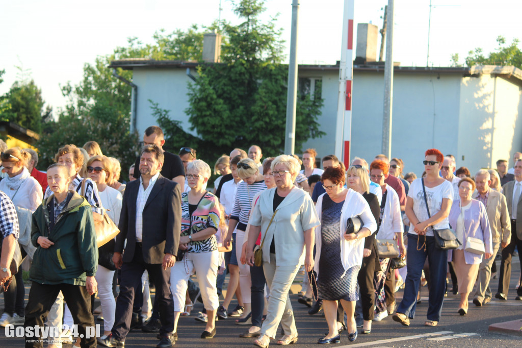 Procesja fatimska ulicami Gostynia