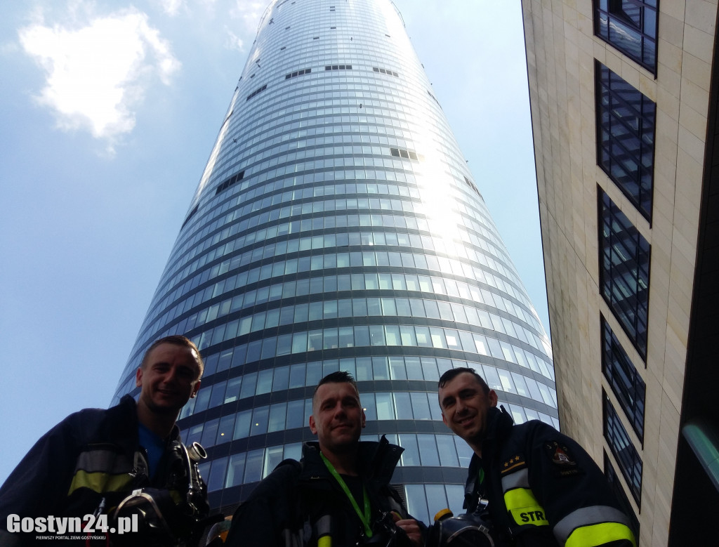 Mistrzostwa Strażaków w biegu Sky Tower Run